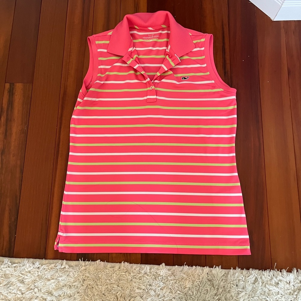 Vineyard vines polo tank top